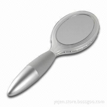 Electric Handheld Double Side LED Mirror with 1.5V Battery, 0.6W Power, Made of ABS Material
